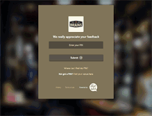 Tablet Screenshot of brainsfoodanddrinkfeedback.com